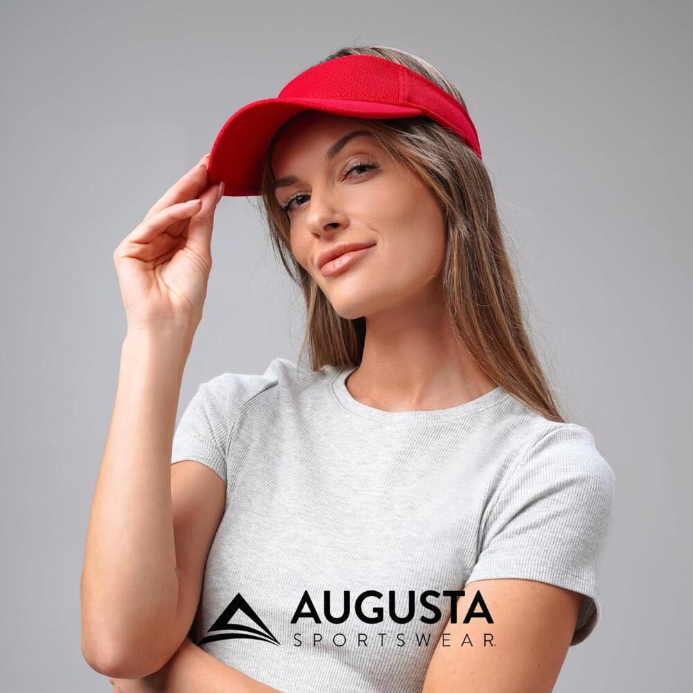 Women's Athletic Mesh Visor - Stylish Sun Hat for Golf, Running, and Outdoor Act - Picture 6 of 8